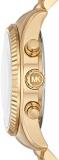 Michael Kors Watches Women's Lexington Quartz Watch with Stainless Steel Strap, Gold, 20 (Model: MK7216)