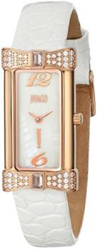 Jivago Women's JV1412 Charmante Analog Display Swiss Quartz White Watch