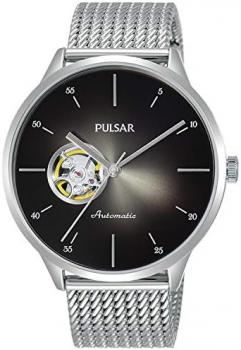 Pulsar Business Mens Analog Automatic Watch with Stainless Steel Bracelet PU7027X1