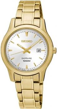 SEIKO Analogical SXDG92P1, Gold, Bracelet