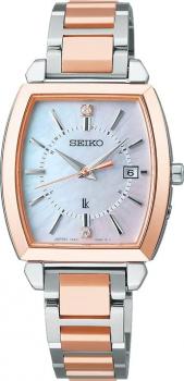 SEIKO SSQW068 [LUKIA I Collection Elaiza Ikeda Limited Edition Metal Band with Changeable Leather Band] Ladies Watch Shipped from Japan Released in Nov 2022