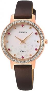 SEIKO Analog Multi Color Dial Women's Watch-SUP450P1, Multi Color, Strap, Multi Color, Strap