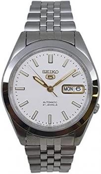 Seiko 5 Made in Japan Men's Automatic Watch SNXB71J5, Silver, bracelet