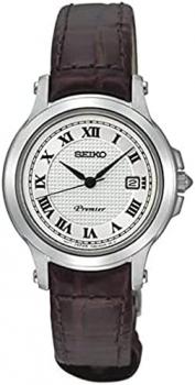 Seiko Premier SXDE01P2 28mm Patent Leather Women's Watch