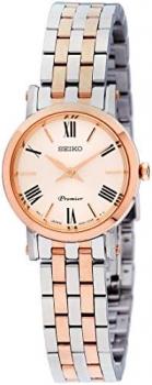 Seiko Premier Quartz Movement Silver Dial Ladies Watch SWR028P1