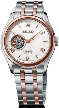 SEIKO Presage SSA412J1 Men's Steel Pink IP Watch