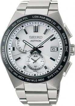 SEIKO SBXY049 (ASTRON NEXTER Solar Radio World time Men's Metal Band) Men's Watch Shipped from Japan Oct 2022 Model, silver