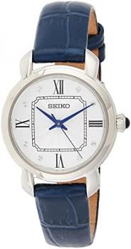 Seiko Classic Quartz Silver Dial Ladies Watch SUR497P2
