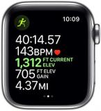 Apple Watch Series 5 (GPS + Cellular, 40mm) Stainless Steel Smartwatch (Renewed)
