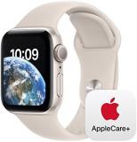 Apple Watch SE GPS 40mm Starlight Aluminum Case with Starlight Sport Band - M/L with AppleCare+ (2 Years)