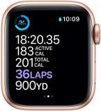 Apple Watch Series 6 (GPS + Cellular, 40mm) - Gold Aluminum Case with Pink Sand Sport Band