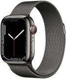 Apple Watch Series 7 [GPS + Cellular 41mm] Smart Watch w/Graphite Stainless Stee...