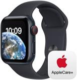 Apple Watch SE GPS + Cellular 40mm Midnight Aluminium Case with Midnight Sport Band - S/M with AppleCare+ (2 Years)