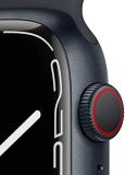 Apple Watch Series 7 (GPS + Cellular, 41MM) - Midnight Aluminum Case with Midnight Sport Band (Renewed Premium)