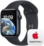 Apple Watch SE GPS 44mm Midnight Aluminium Case with Midnight Sport Band - M/L with AppleCare+ (2 Years)