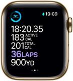 Apple Watch Series 6 40mm Gold Aluminum Milanese Loop (GPS+Cellular) M02P3LL/A (Renewed)