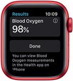 Apple Watch Series 6 (GPS, 40mm) - Red Aluminum Case with Red Sport Band (Renewed)