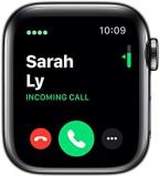 Apple Watch Series 5 (GPS + Cellular, 40mm) - Space Black Stainless Steel Case with Black Sport Band