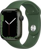 Apple Watch Series 7 (GPS, 45mm) Green Aluminum Case with Clover Sport Band, Reg...