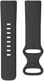 Fitbit Charge 5 Infinity Accessory Band, Official Product, Black, Small
