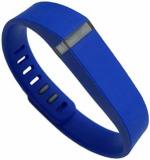 Modelshow Replacement Band/Strap with Metal Clasp for Fitbit Flex1 Activity Tracker Wireless Wristband Bracelet (Blue, S)