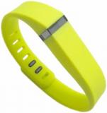 Modelshow Replacement Band/Strap with Metal Clasp for Fitbit Flex1 Activity Tracker Wireless Wristband Bracelet (Yellow, S)