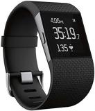 Fitbit Surge Smart Fitness Watch Superwatch Wireless Activity Tracker with Heart Rate Monitor, Small (5.5-6.3 in) (Renewed)