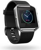 Fitbit Blaze Smart Fitness Watch,Time Display Black, Silver, Large (6.7 - 8.1 In...