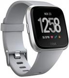 Fitbit Versa Smart Watch,GPS, Gray/Silver Aluminium, One Size (S & L Bands Included) (Renewed)