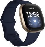 Fitbit Versa 3 Health & Fitness Smartwatch W/ Bluetooth Calls/Texts, Fast Chargi...