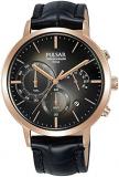 Pulsar Business Mens Analog Quartz Watch with Leather Bracelet PT3992X1