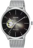 Pulsar Business Mens Analog Automatic Watch with Stainless Steel Bracelet PU7027X1
