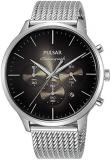 Pulsar Business Mens Analog Quartz Watch with Stainless Steel Bracelet PT3A35X1