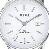 Pulsar Women's Analogue Analog Quartz Watch with Stainless Steel Strap PH7267X1, Gold, Bracelet