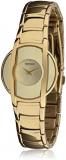 Seiko SUJF82 Women's Watch Gold Tone Stainless Steel Dress Champagne DIal