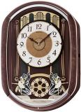 Seiko QXM297BRH Melodies in Motion Collection Melodies Clock , Brown