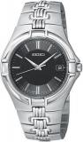 Seiko Men's SGEC67 Dress Silver-Tone Watch