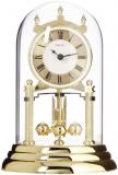 SEIKO 9 Inch Anniversary Mantel Clock with Glass Dome & Rotating Pendulum