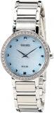SEIKO Women's Japanese Quartz Watch with Stainless Steel Strap, Silver, 17 (Model: SUP447P1)