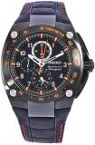 SEIKO Men's SNAE37 Diver's Stainless Steel Black Chronograph Dial Watch