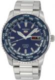 Seiko 5 Men's Sport Automatic 24jewels Blue Dial Stainless Steel Wr100m