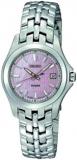 Seiko Women's SXDB87 Dress Solid Stainless-Steel Case and Bracelet Pink Mother-of-Pearl Dial Watch