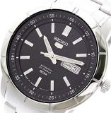 SEIKO 5 SNKN55J1 Men's Japan Stainless Steel Black Dial Day Date Automatic Watch