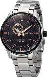 Seiko Automatic Black Dial Stainless Steel Men's Watch SSA389