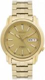 Seiko 5 #SNKL86 Men's Gold Tone Stainless Steel Gold Dial Automatic Watch by Sei...