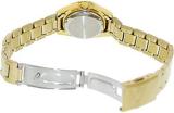 Seiko 5 #SYMK20 Women's Gold Tone Stainless Steel Gold Dial Automatic Watch