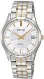 SEIKO Two-Tone Silver Dial Mens Watch SGEF03