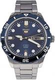 Seiko 5 Sports Automatic Blue Dial Stainless Steel 100M Mens Watch SRP677
