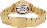 Seiko 5 SNKL86 Men's Gold Tone Stainless Steel Gold Dial Automatic Watch