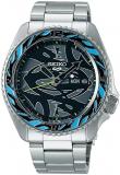 Seiko 5 Sports GUCCIMAZE Limited Edition Black Dial Stainless Steel Case & Bracelet Watch SRPG65